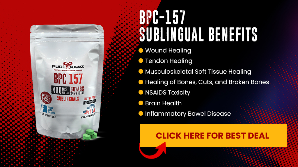 BPC-157 Sublingual Tablets Benefits | Nanotechproject