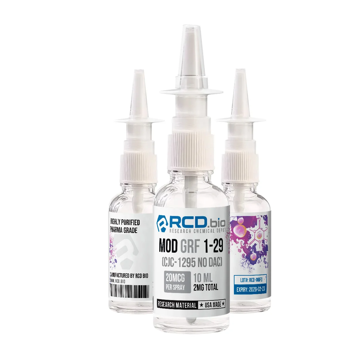 Mod GRF 1 29 CJC 1295 No Dac 20mcg 10ml_NU 2